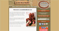 Desktop Screenshot of jacobsmeatmarket.com